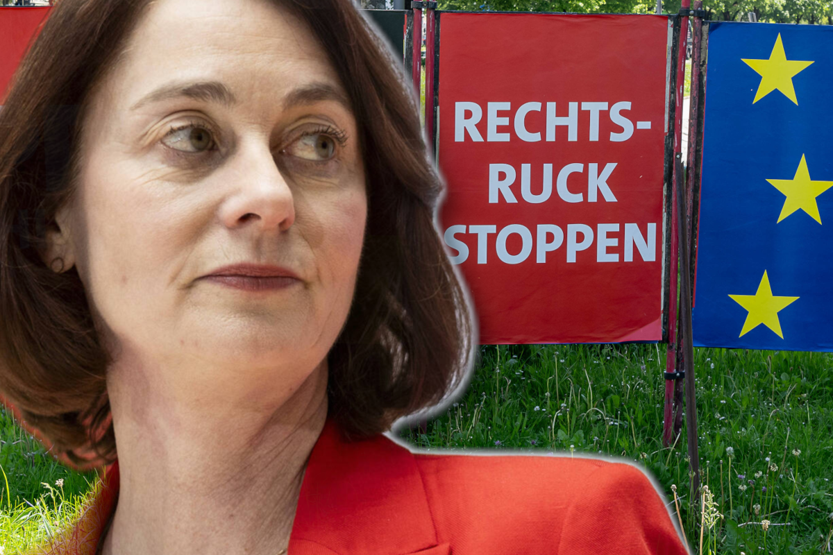 Katarina Barley warnt vor Rechtsruck in Europa.