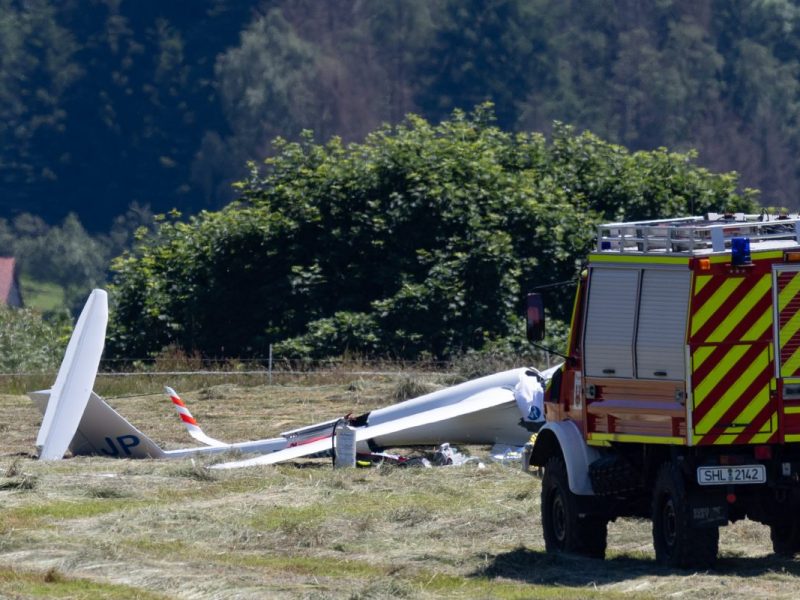 Thüringen: Tödliches Segelflieger-Unglück! Mann stürzt ab – und stirbt