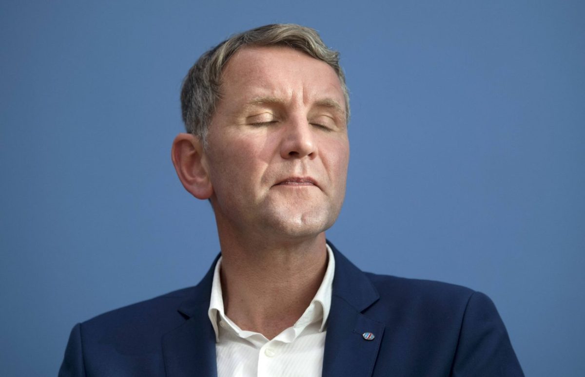 Müde vor der Thüringen-Wahl: Björn Höcke.