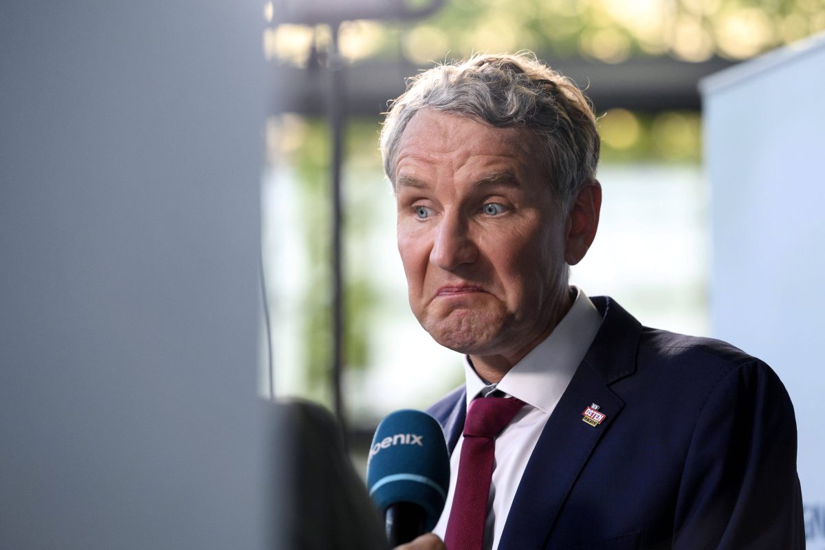 Björn Höcke verpasst sein Direktmandat. Ein "formaler Fehler" rettet ihn.