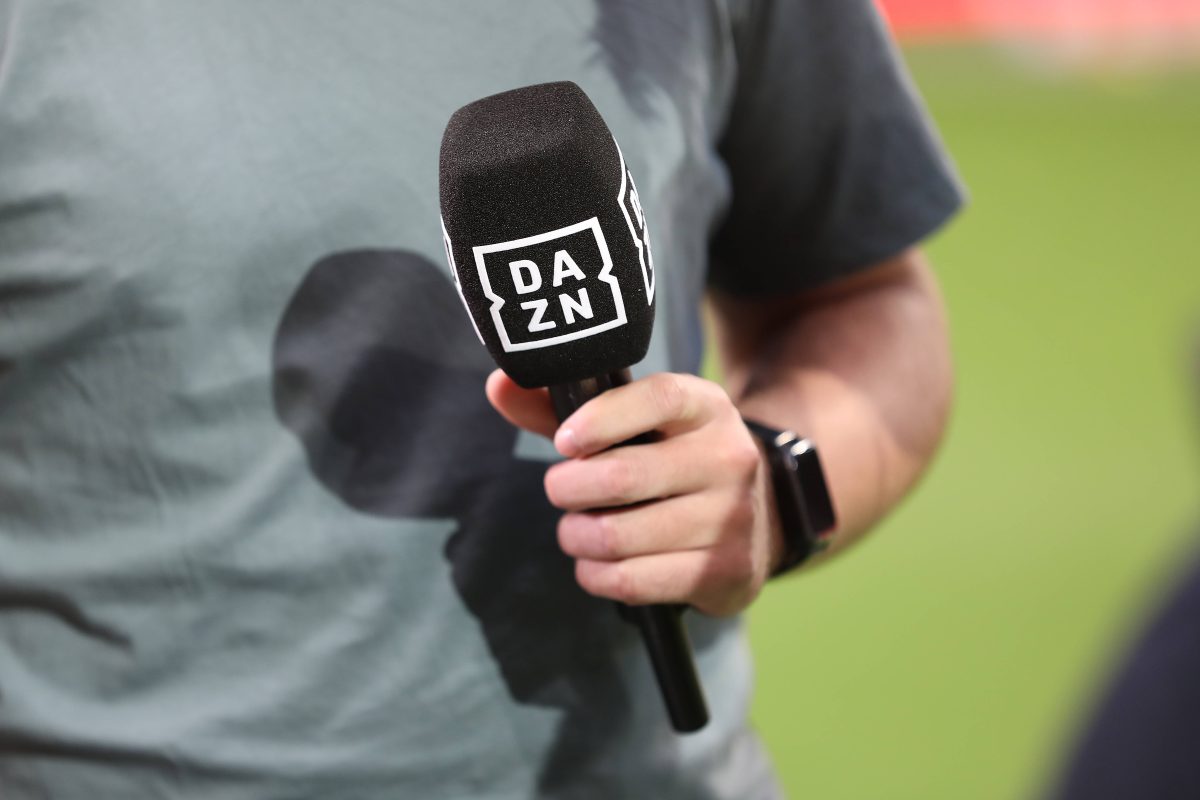 DAZN verkündet die Nachricht.