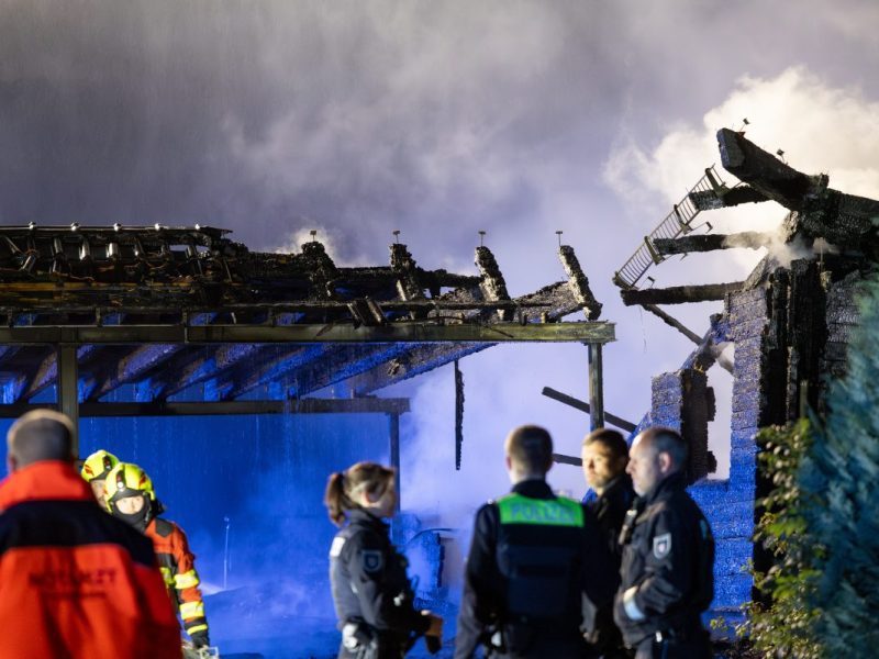 Feuer-Drama in Thüringen! Mann leblos aufgefunden