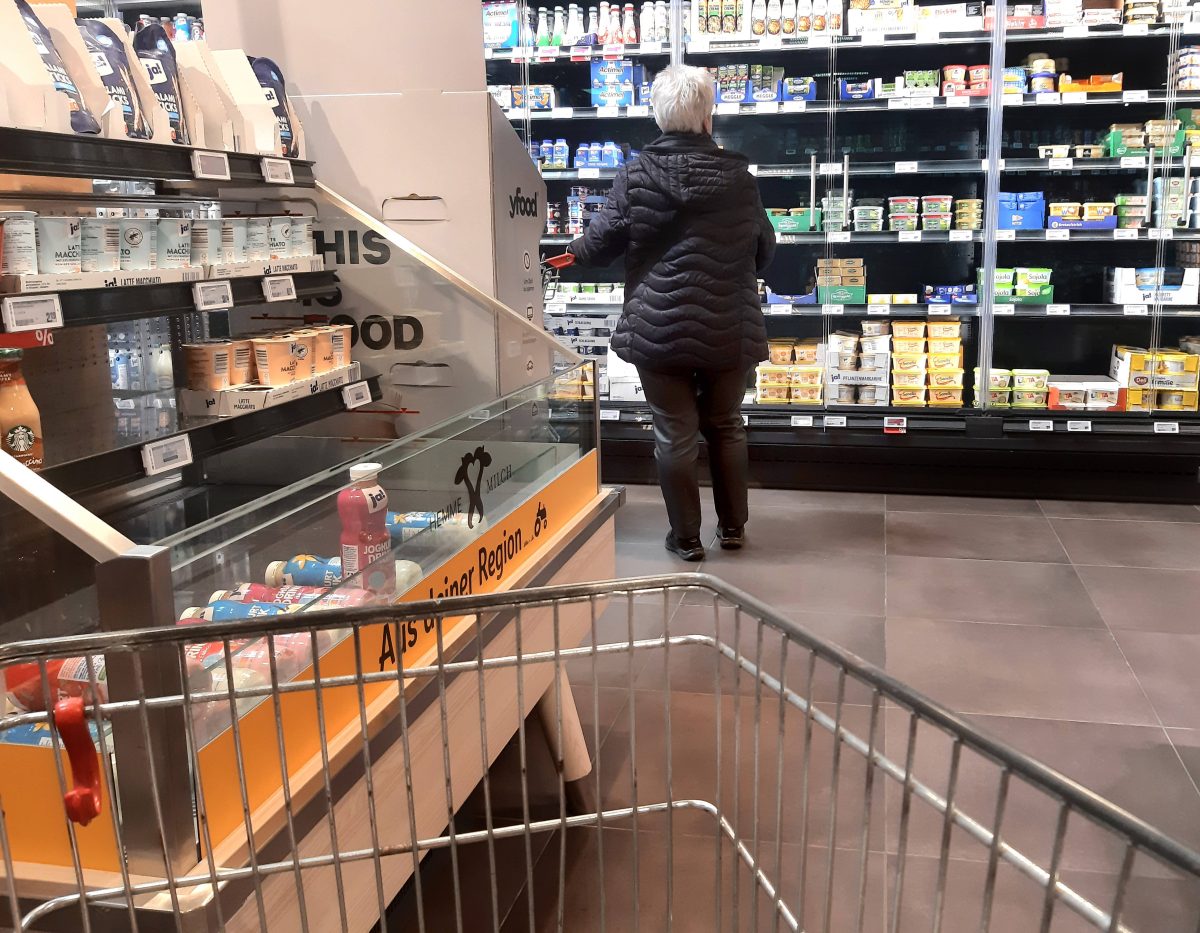 Einkauf im Supermarkt