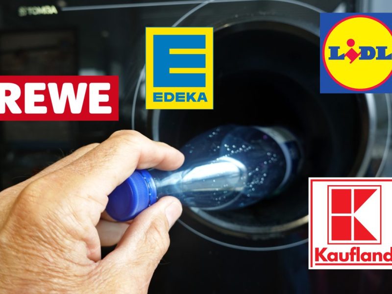 Lidl, Rewe und Co.: Automat nimmt Pfandflaschen nicht an – so können Kunden tricksen