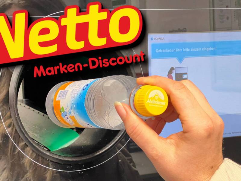 Netto bittet Kunden, auf Pfand zu verzichten – der Grund ist ernst