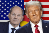 Olaf Scholz und Donald Trump