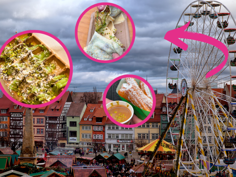 Weihnachtsmarkt in Erfurt: Dubai-Schokoladen-Check! SO viel musst du für den Trend blechen