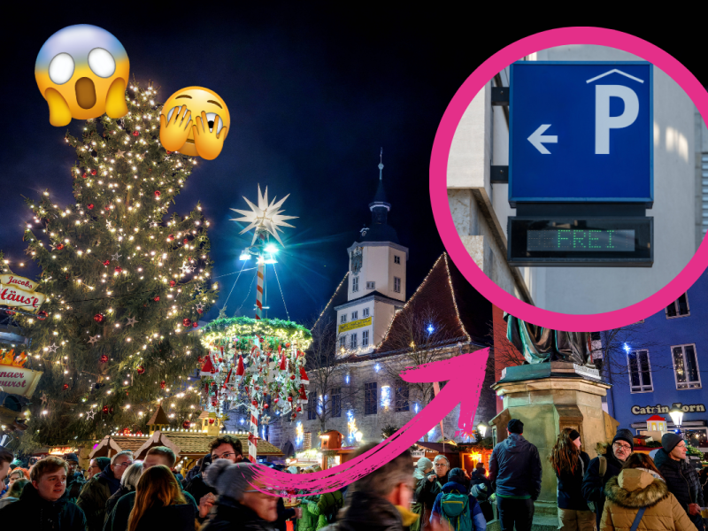 Weihnachtsmarkt in Jena: Besucher trifft der Park-Schock! Sie hegen einen düsteren Verdacht