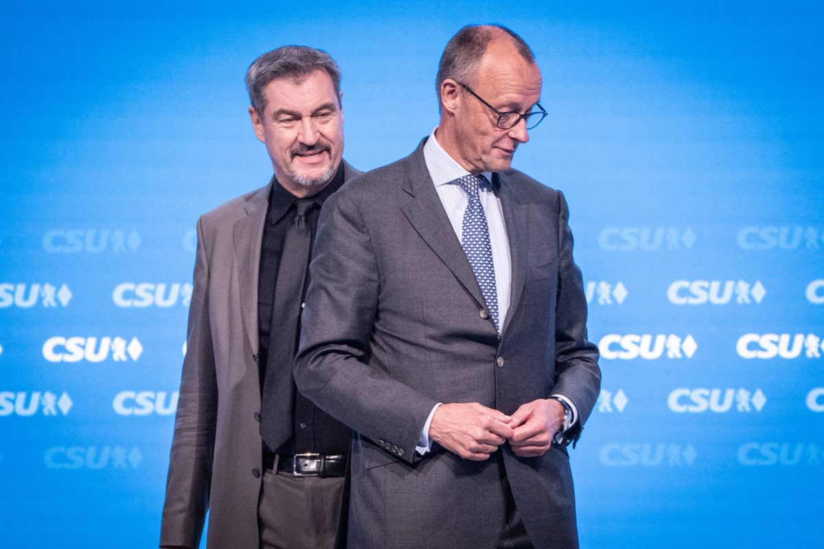 Markus Söder und Friedrich Merz