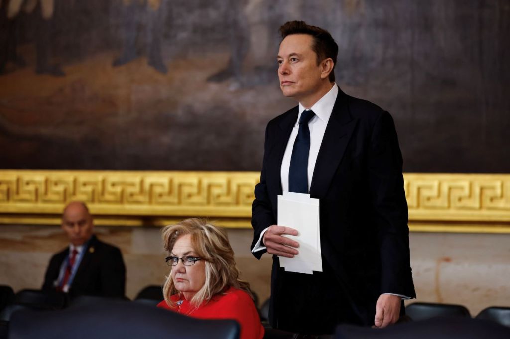 Elon Musk im Capitol.