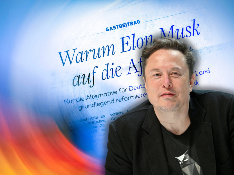 Übler Verdacht gegen Elon Musk: Hat er beim AfD-Text gemogelt?