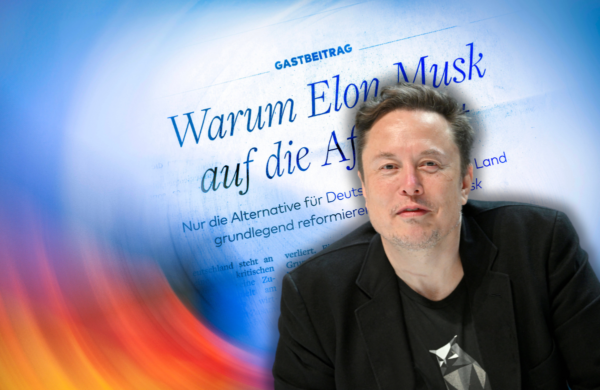 Hat Elon Musk seinen Welt-Beitrag durch KI verfassen lassen?