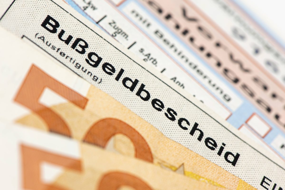 Bußgeld-Bescheid