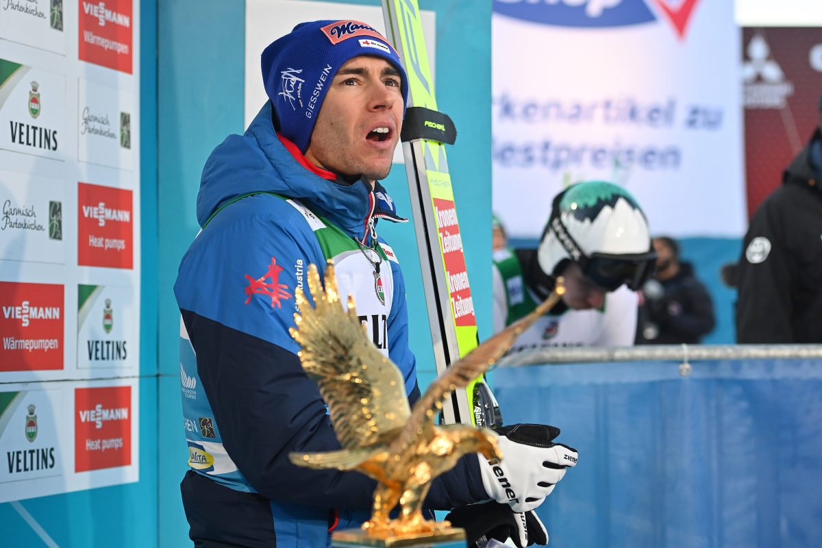 Stefan Kraft hofft auf den Gesamtsieg der Vierschanzentournee.