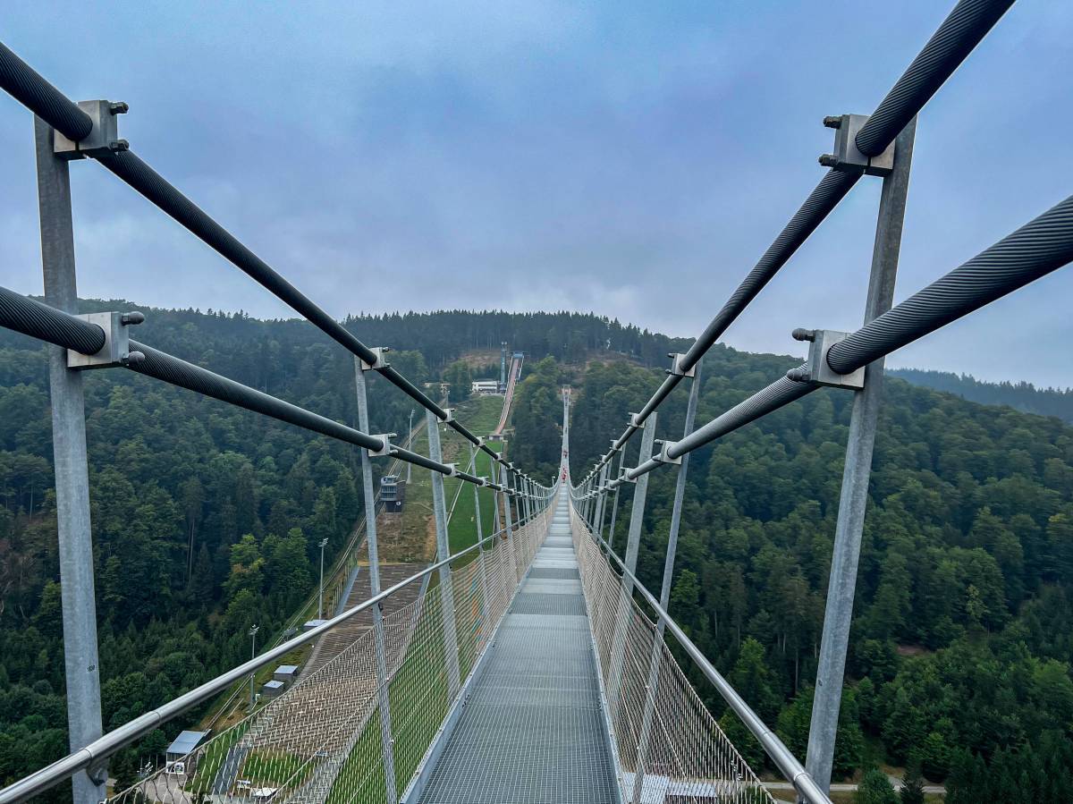 Solch ein Skywalk wie hier in Willingen soll auch bald in ThÃ¼ringen entstehen.