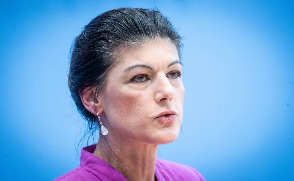 Sahra Wagenknecht - wenig Schlaf nach der Bundestagswahl. 