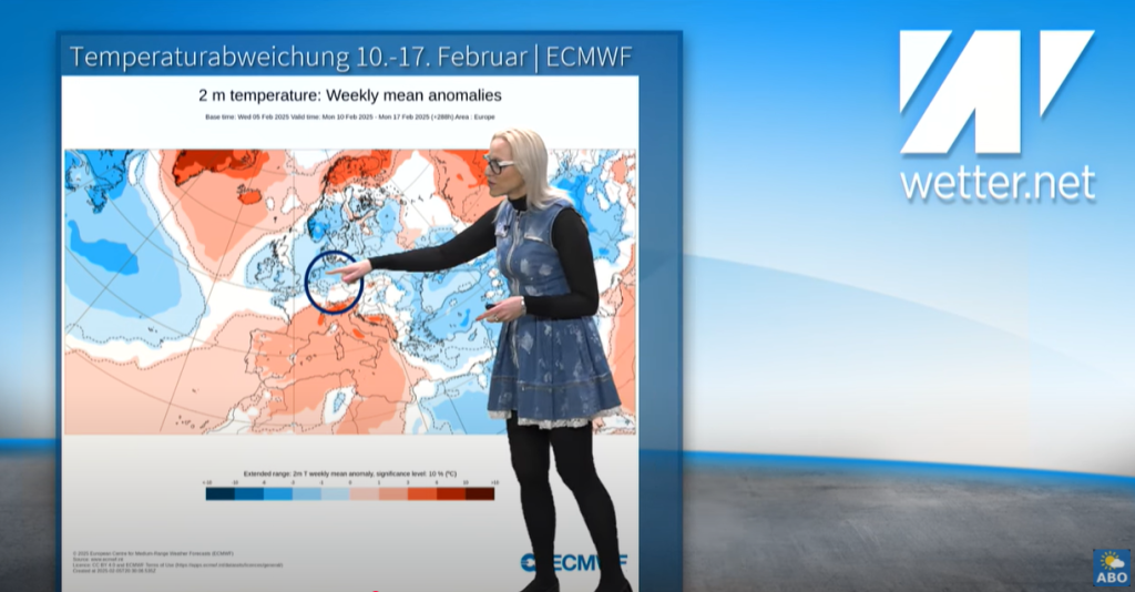 Wetterprognose am 7. Februar